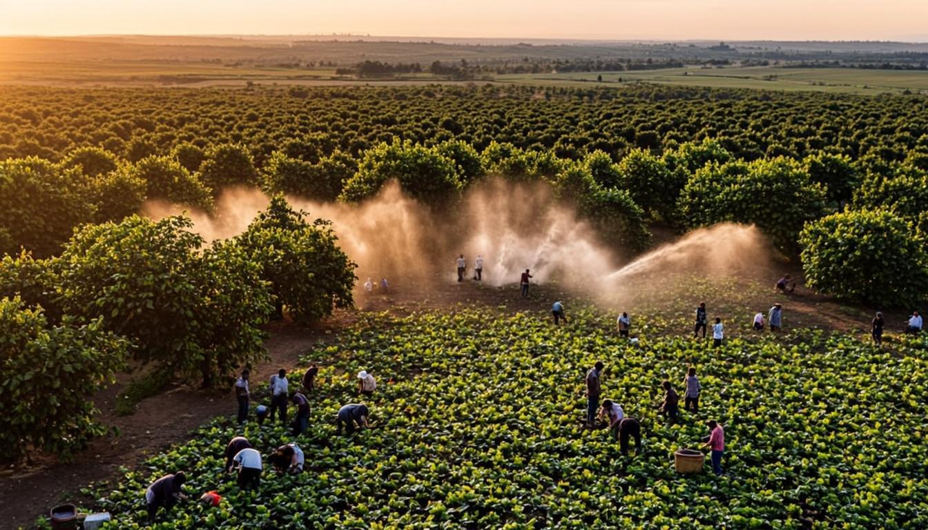 Paysages agricoles d'Afrique