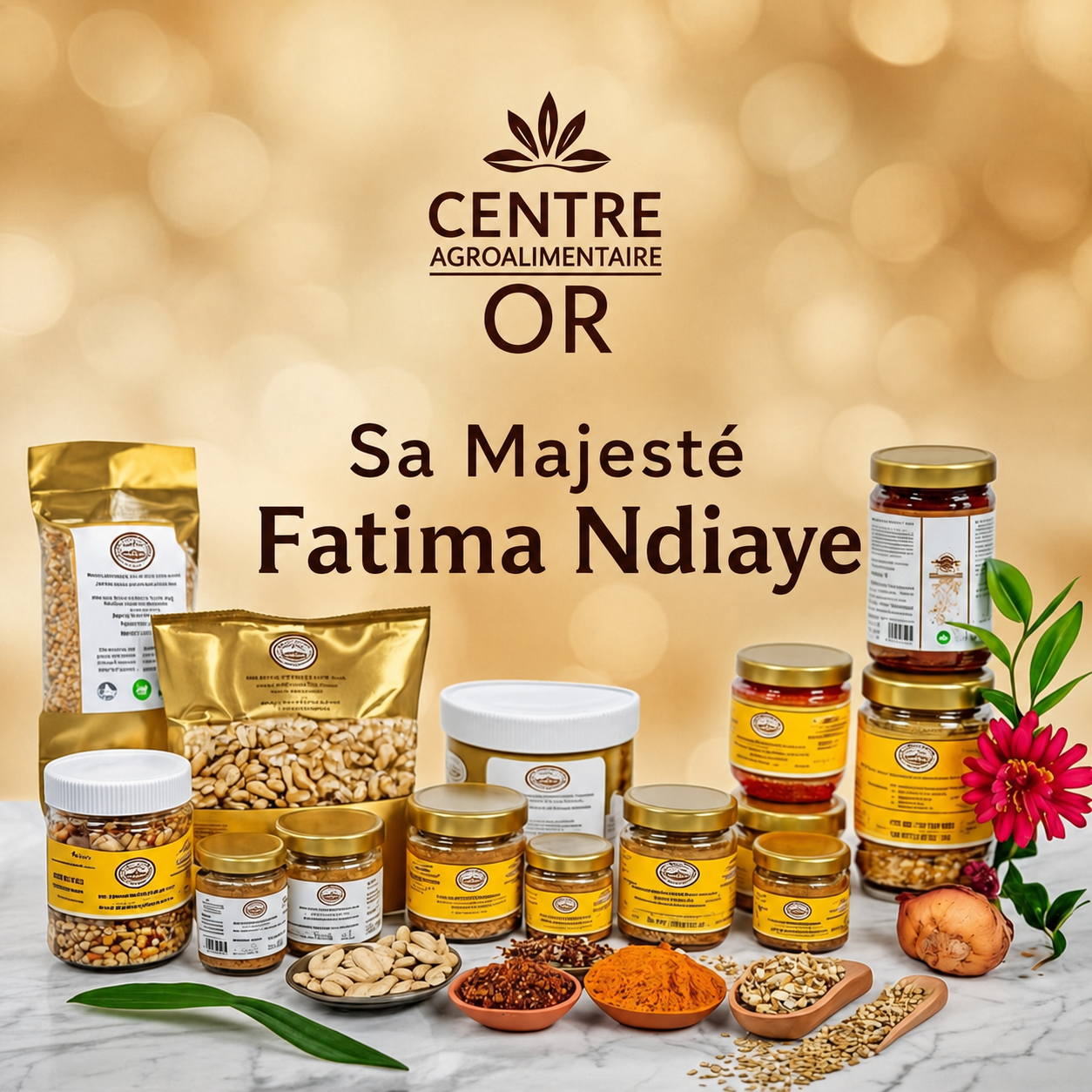 Vitrine des Produits OR