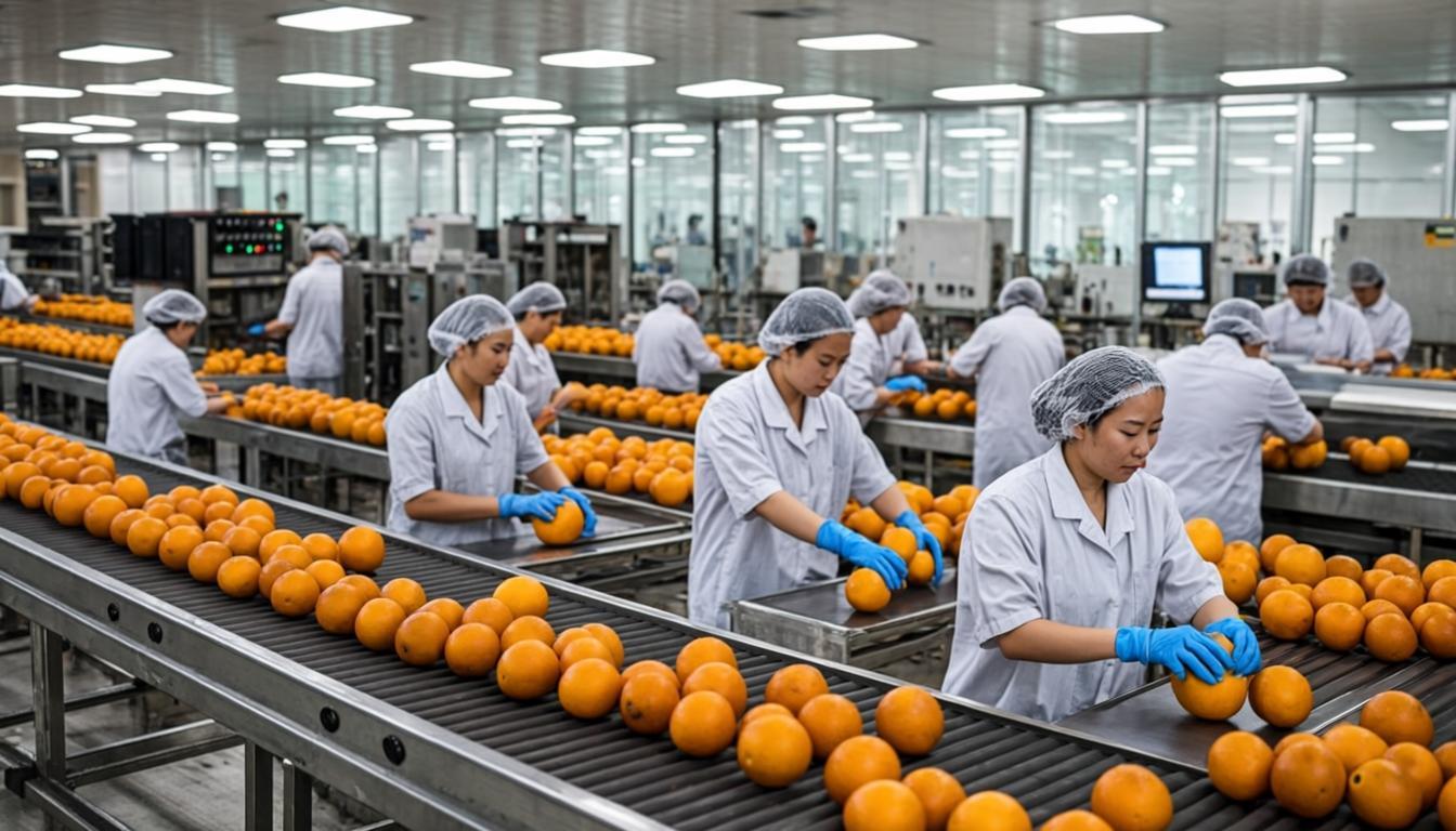 Intérieur du Centre Agroalimentaire Fatima